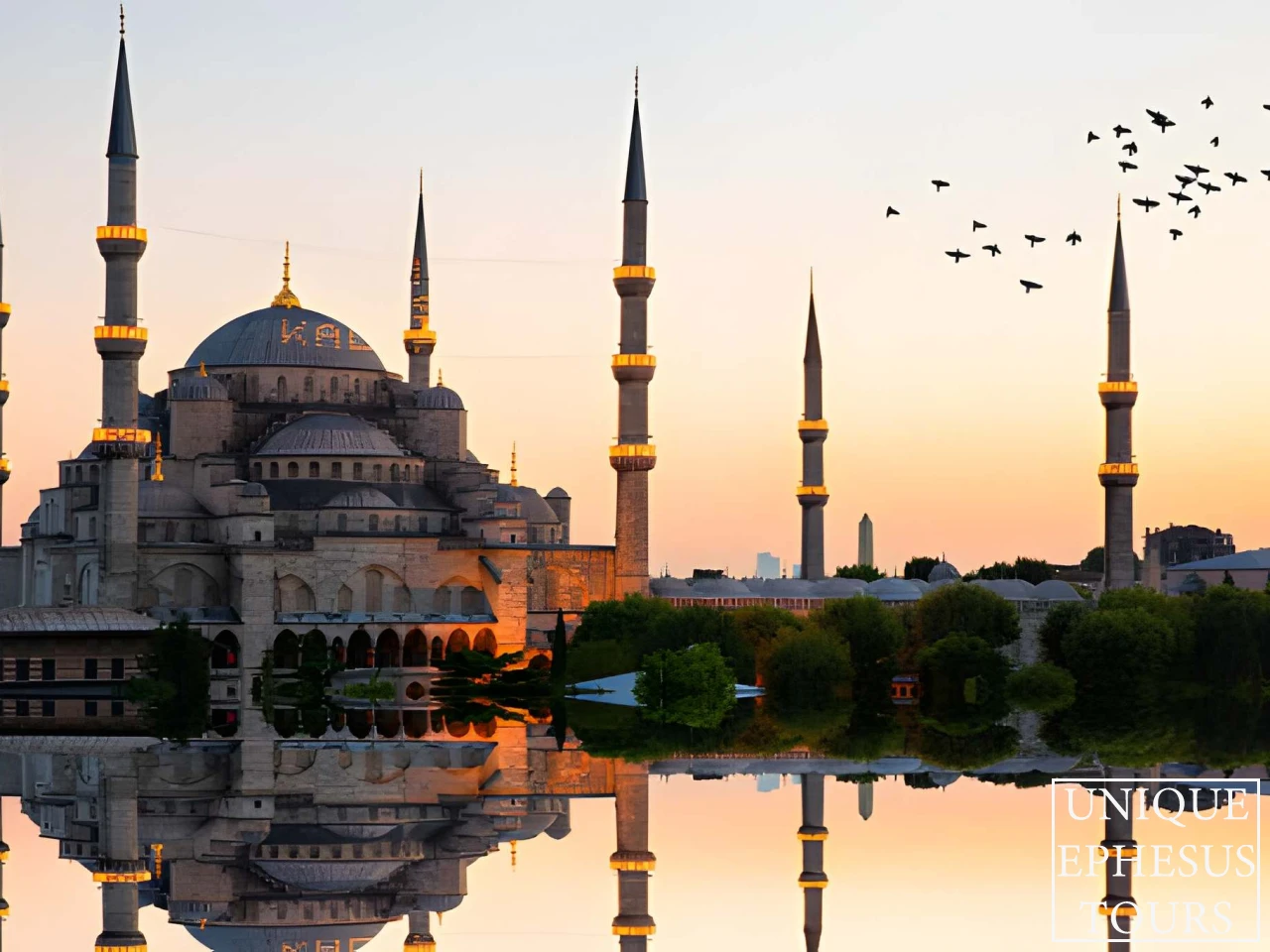 Hagia-Sophia-Sunset-Istanbul