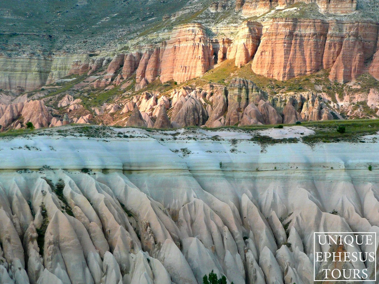layered-rock-formations-cappadocia-geological-landscape-turkey