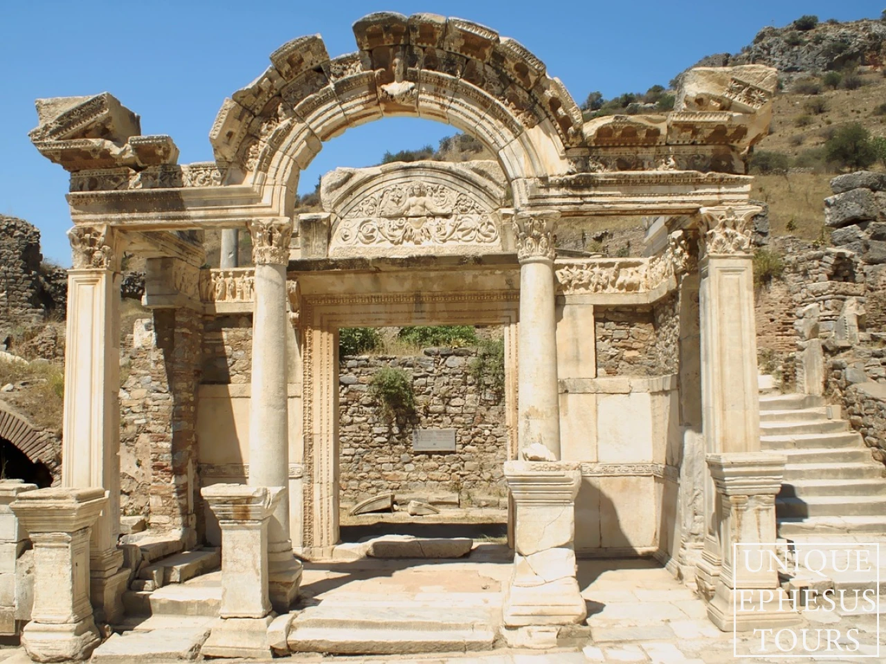 Ephesus-Hadrians-Temple-Ruins