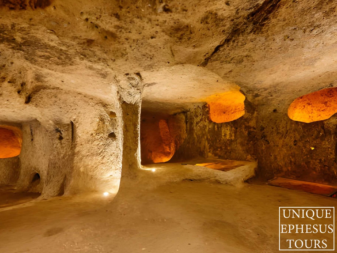 underground-cave-passage-ephesus-archaeological-site-warm-lighting-turkey