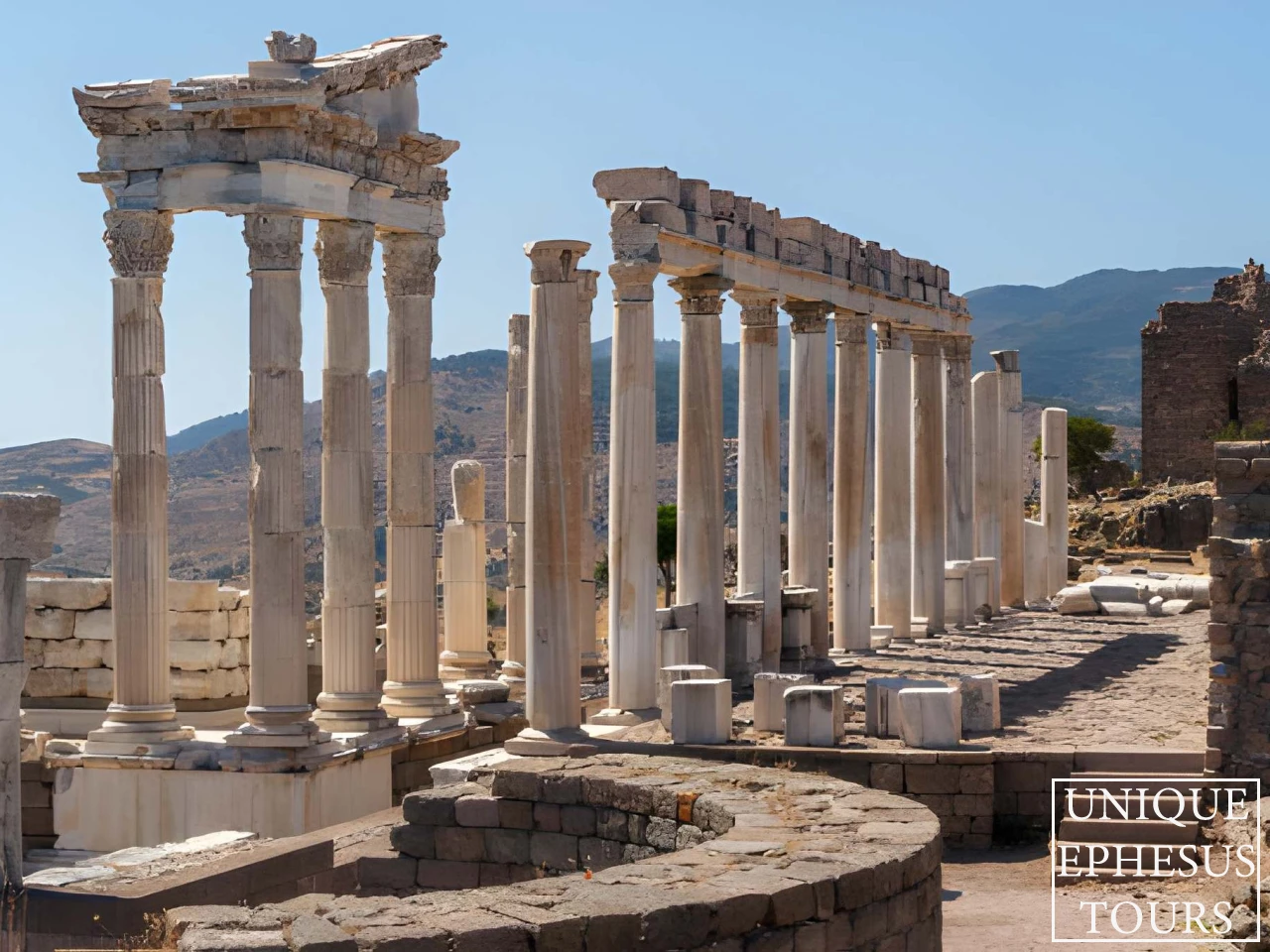 Temple-of-Trajan-Pergamon-Ancient-City-Turkey