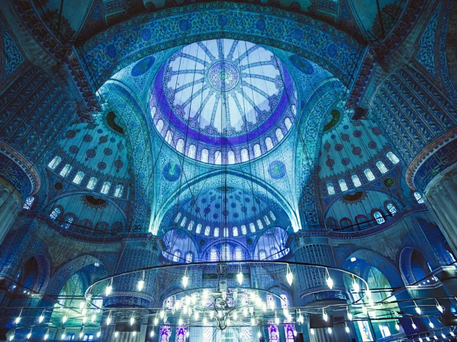 Blue-Mosque-Interior-Dome-Istanbul-Turkey