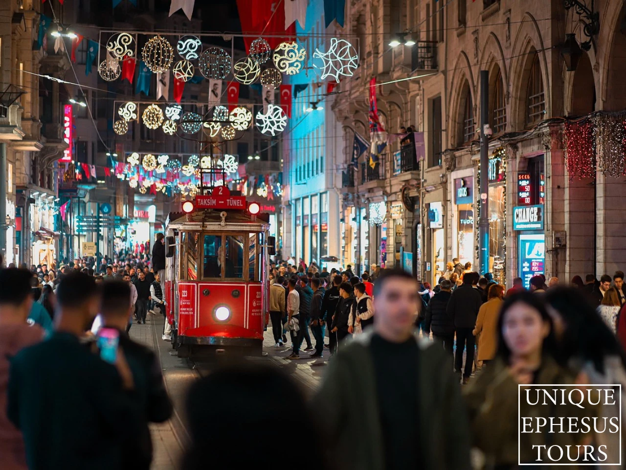 Istiklal-Street-Nostalgic-Tram-Istanbul-Turkey